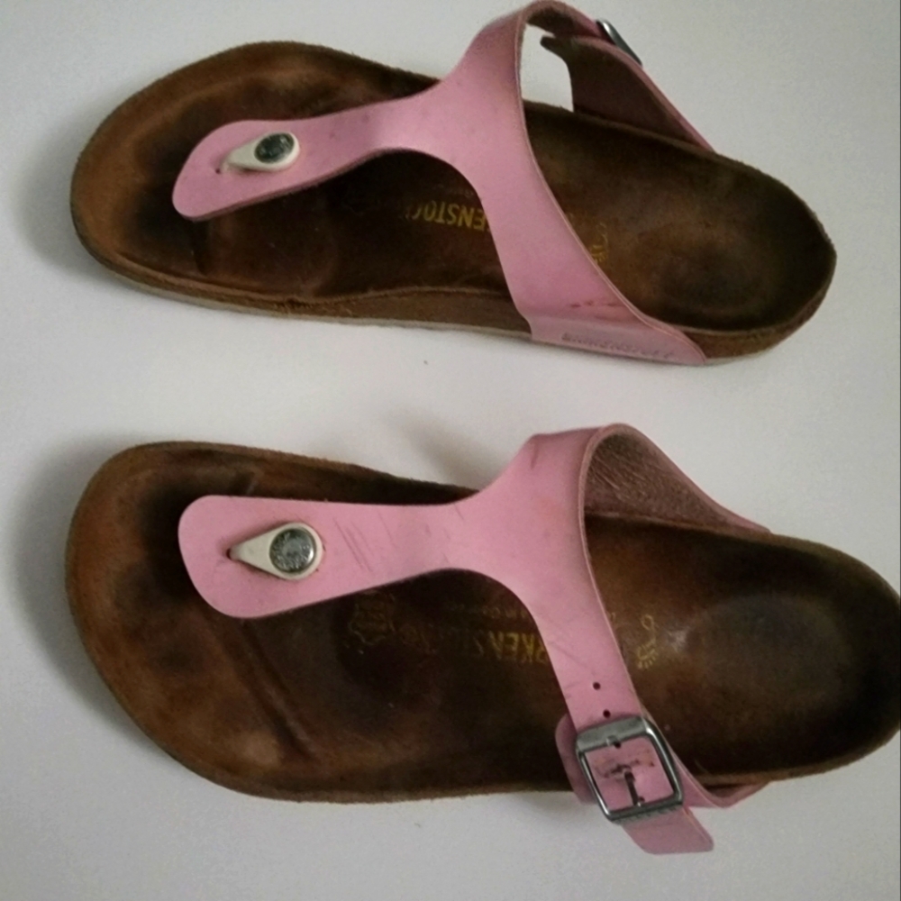 Birkenstock Women's Sandals in Pink and Brown